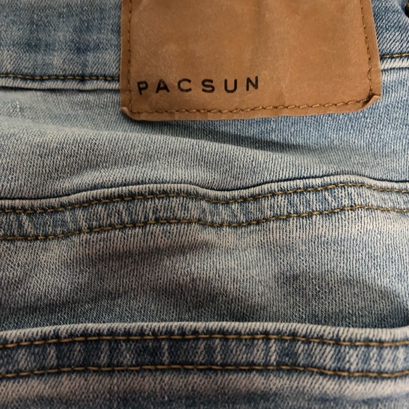 PACSUN MENS JEANS SKINNY SIZE 31X32 - Picture 9 of 12